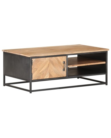 Table basse 90x50x35 cm Bois d'acacia massif