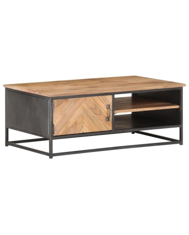 Table basse 90x50x35 cm Bois d'acacia massif