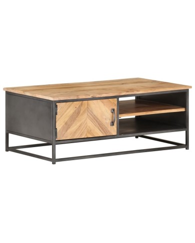 Table basse 90x50x35 cm Bois d'acacia massif