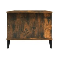 Table basse Chêne fumé 90x50x40 cm Bois d'ingénierie