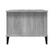 Table basse Sonoma gris 90x50x40 cm Bois d'ingénierie