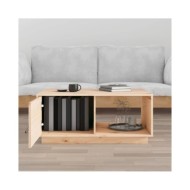 Table basse 80x50x35,5 cm Bois massif de pin