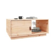 Table basse 80x50x35,5 cm Bois massif de pin