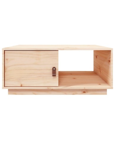 Table basse 80x50x35,5 cm Bois massif de pin
