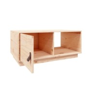 Table basse 80x50x35,5 cm Bois massif de pin