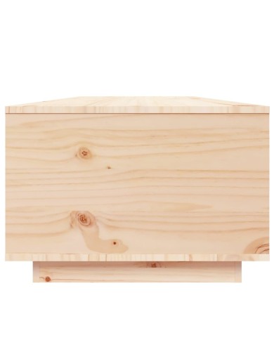 Table basse 80x50x35,5 cm Bois massif de pin