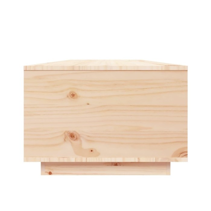 Table basse 80x50x35,5 cm Bois massif de pin