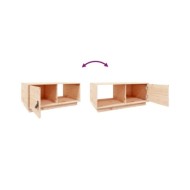 Table basse 80x50x35,5 cm Bois massif de pin