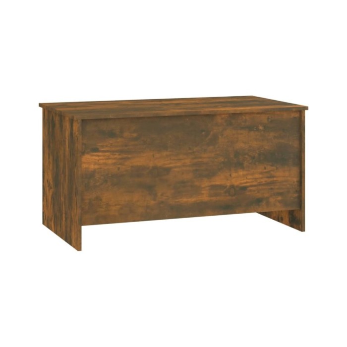 Table basse Chêne fumé 102x55,5x52,5 cm Bois d'ingénierie