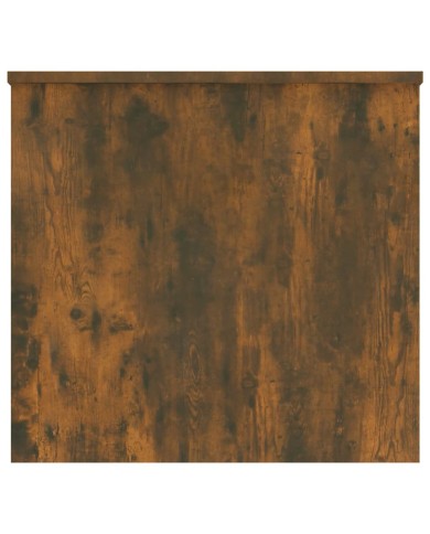 Table basse Chêne fumé 102x55,5x52,5 cm Bois d'ingénierie