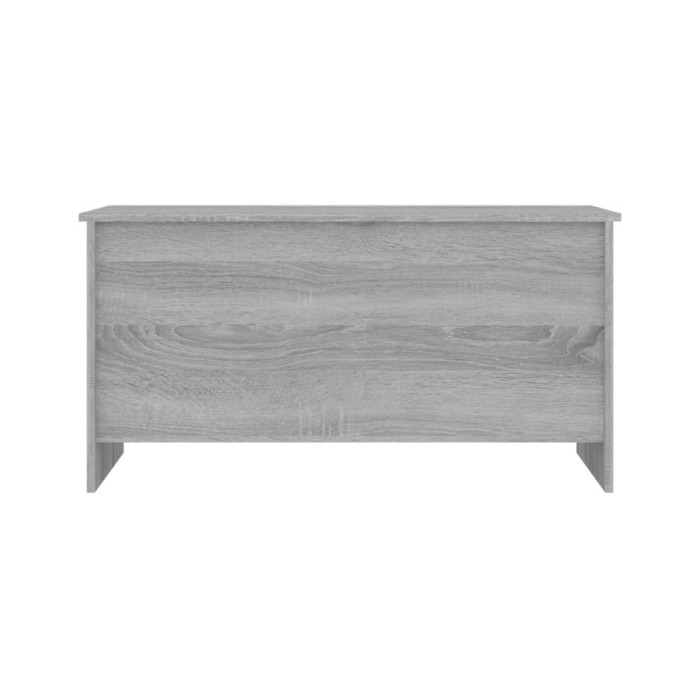 Table basse Sonoma gris 102x55,5x52,5 cm Bois d'ingénierie