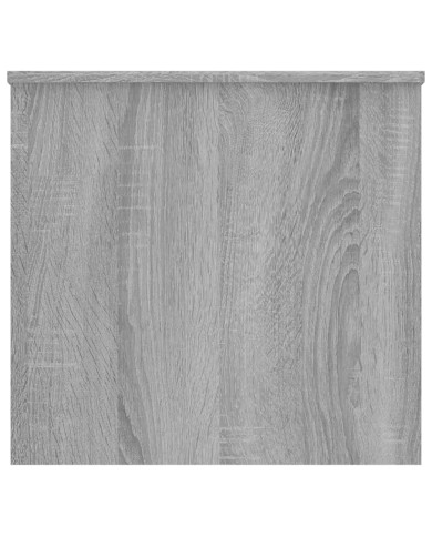 Table basse Sonoma gris 102x55,5x52,5 cm Bois d'ingénierie