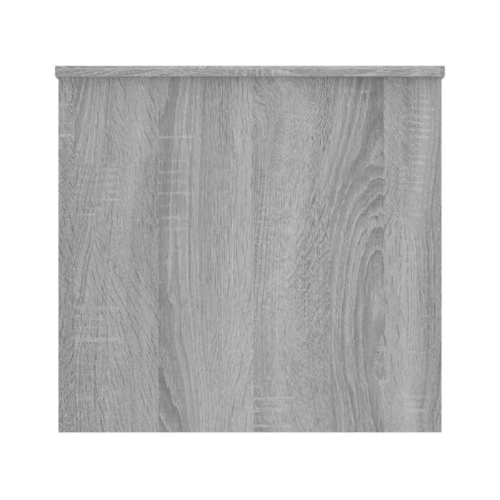 Table basse Sonoma gris 102x55,5x52,5 cm Bois d'ingénierie