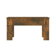 Table basse Chêne fumé 101x49x52 cm Bois d'ingénierie