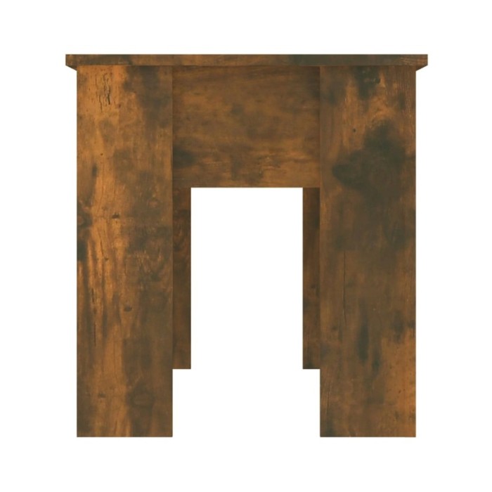 Table basse Chêne fumé 101x49x52 cm Bois d'ingénierie