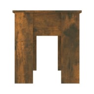 Table basse Chêne fumé 101x49x52 cm Bois d'ingénierie