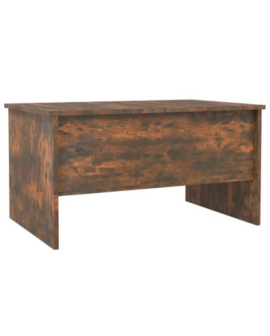 Table basse Chêne fumé 80x50x42,5 cm Bois d'ingénierie