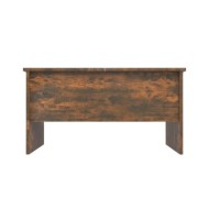 Table basse Chêne fumé 80x50x42,5 cm Bois d'ingénierie