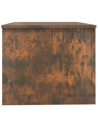 Table basse Chêne fumé 80x50x42,5 cm Bois d'ingénierie