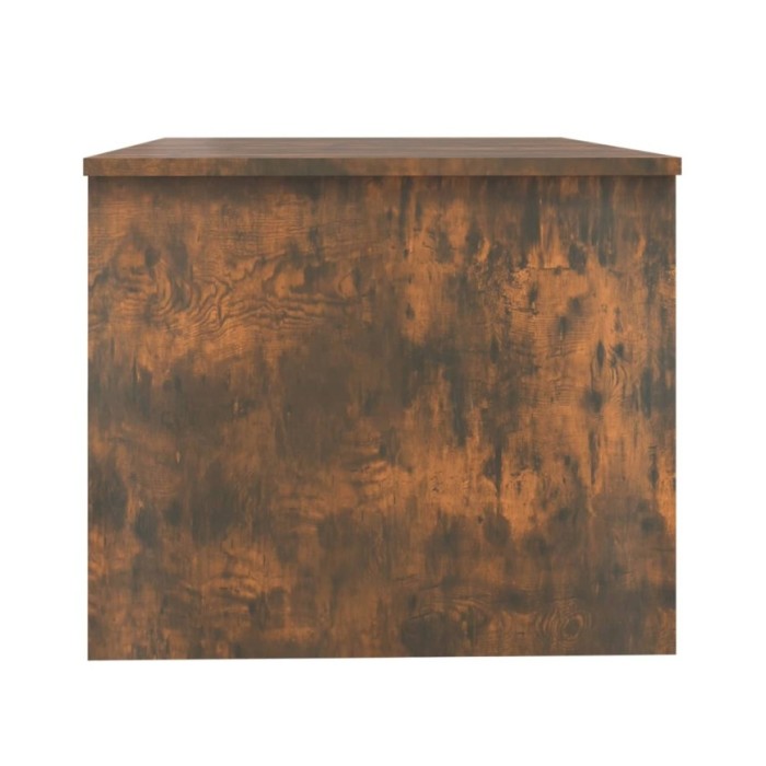 Table basse Chêne fumé 80x50x42,5 cm Bois d'ingénierie