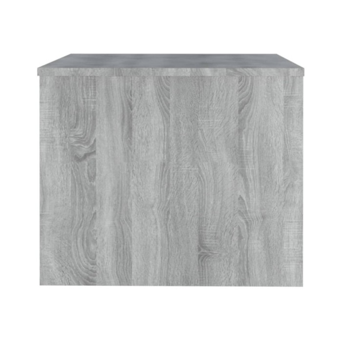 Table basse Sonoma gris 80x50x40 cm Bois d'ingénierie