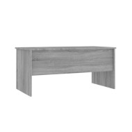Table basse Sonoma gris 102x50,5x46,5 cm Bois d'ingénierie