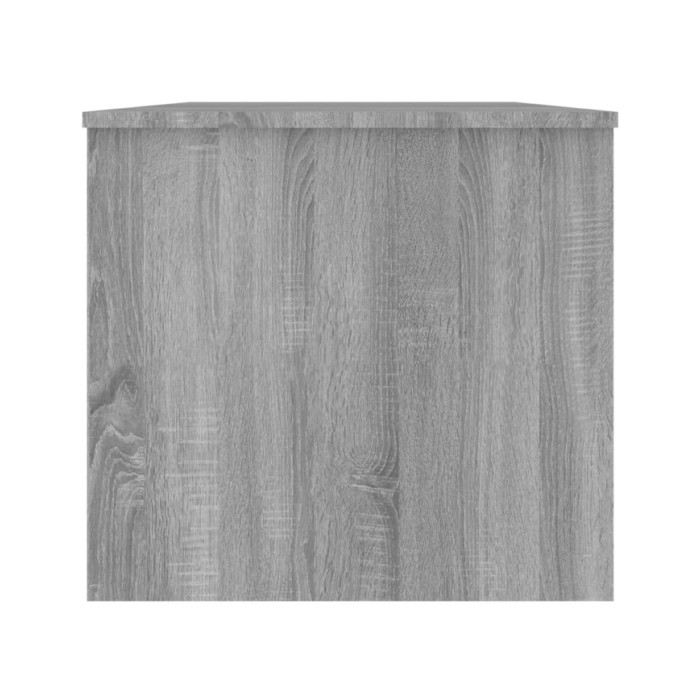 Table basse Sonoma gris 102x50,5x46,5 cm Bois d'ingénierie