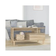 Table basse Chêne sonoma 90x49x45 cm Bois d'ingénierie
