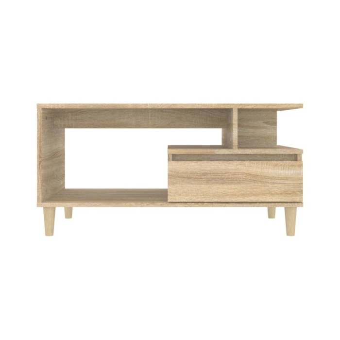 Table basse Chêne sonoma 90x49x45 cm Bois d'ingénierie