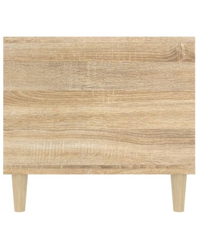 Table basse Chêne sonoma 90x49x45 cm Bois d'ingénierie