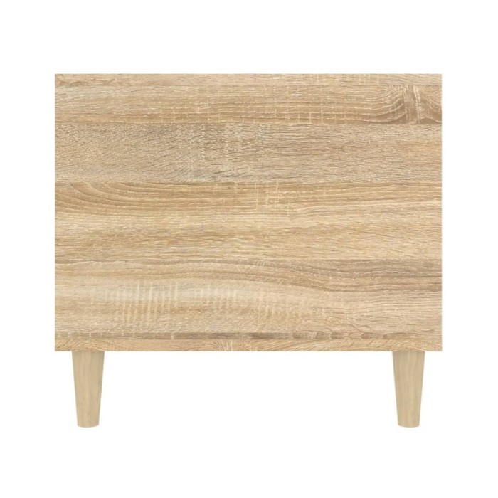 Table basse Chêne sonoma 90x49x45 cm Bois d'ingénierie