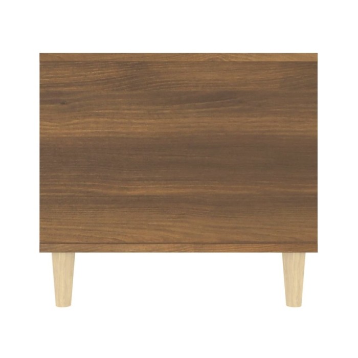 Table basse Chêne marron 90x49x45 cm Bois d'ingénierie