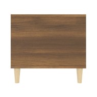 Table basse Chêne marron 90x49x45 cm Bois d'ingénierie