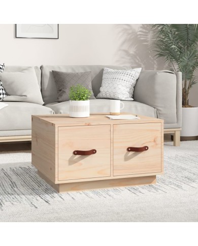 Table basse 60x53x35 cm Bois massif de pin