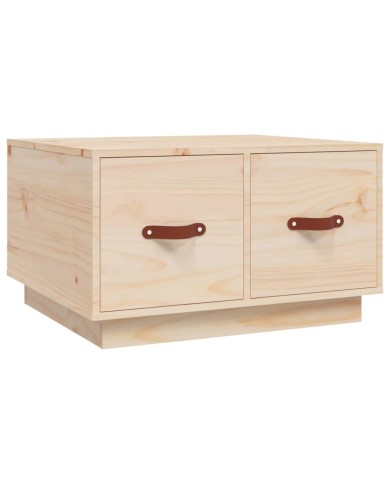 Table basse 60x53x35 cm Bois massif de pin