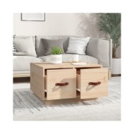 Table basse 60x53x35 cm Bois massif de pin