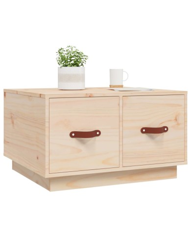 Table basse 60x53x35 cm Bois massif de pin