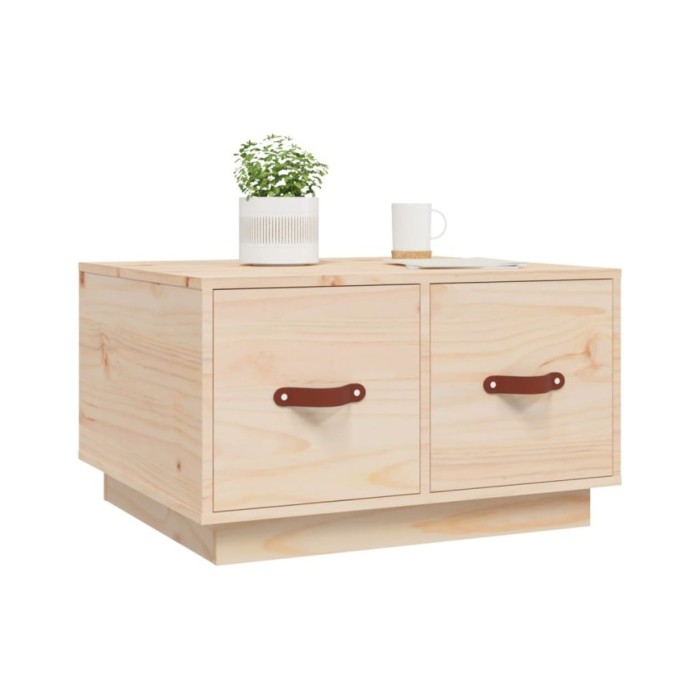 Table basse 60x53x35 cm Bois massif de pin