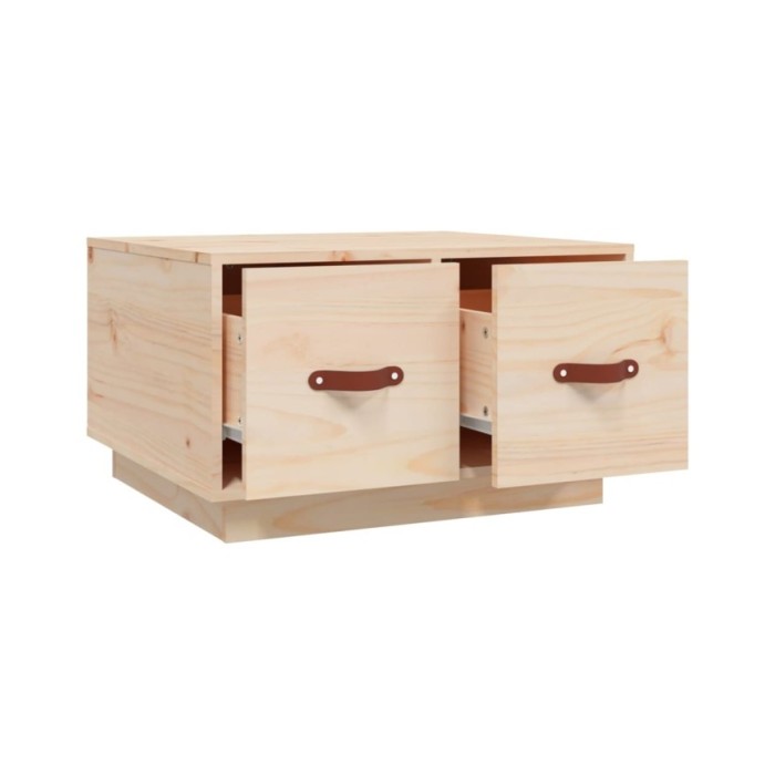 Table basse 60x53x35 cm Bois massif de pin