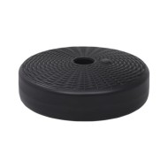 Socle de parasol Rempli de sable/d'eau 24 L Noir 