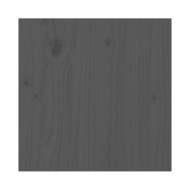 Table console Gris 110x40x75 cm Bois de pin solide