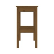 Table console Marron miel 110x40x75 cm Bois de pin solide