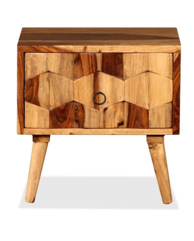 Meuble de chevet avec 1 tiroir Bois