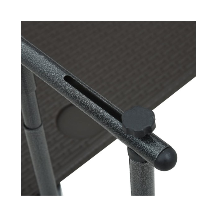 Table de balcon Marron 60x64x83,5 cm Plastique Aspect de rotin