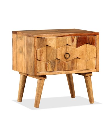 Meuble de chevet avec 1 tiroir Bois
