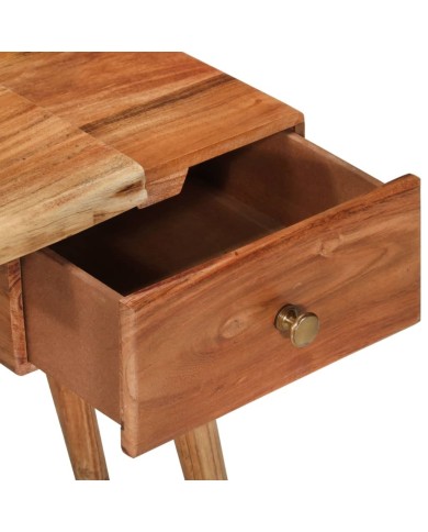 Table de chevet Bois d'acacia massif 45 x 32 x 55 cm