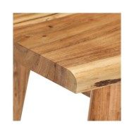 Table de chevet Bois d'acacia massif 45 x 32 x 55 cm