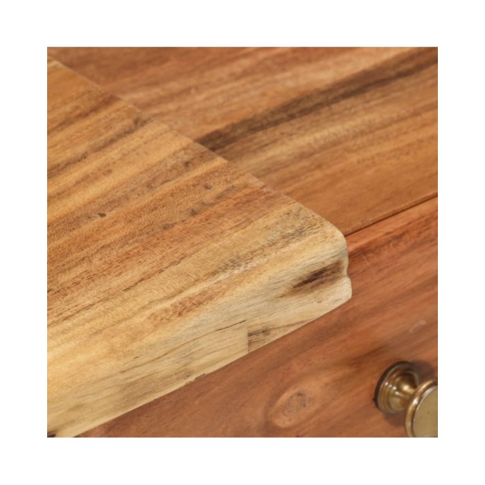 Table de chevet Bois d'acacia massif 45 x 32 x 55 cm
