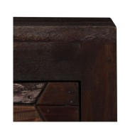 Table de chevet Bois de récupération solide 40 x 30 x 50 cm