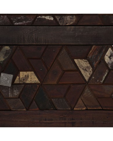 Table de chevet Bois de récupération solide 40 x 30 x 50 cm